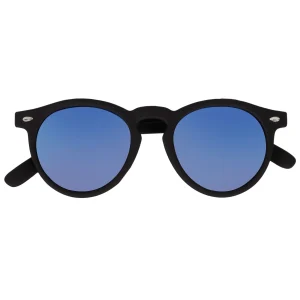 Lunettes de soleil Enfant 10-12 ans Ronde Noir