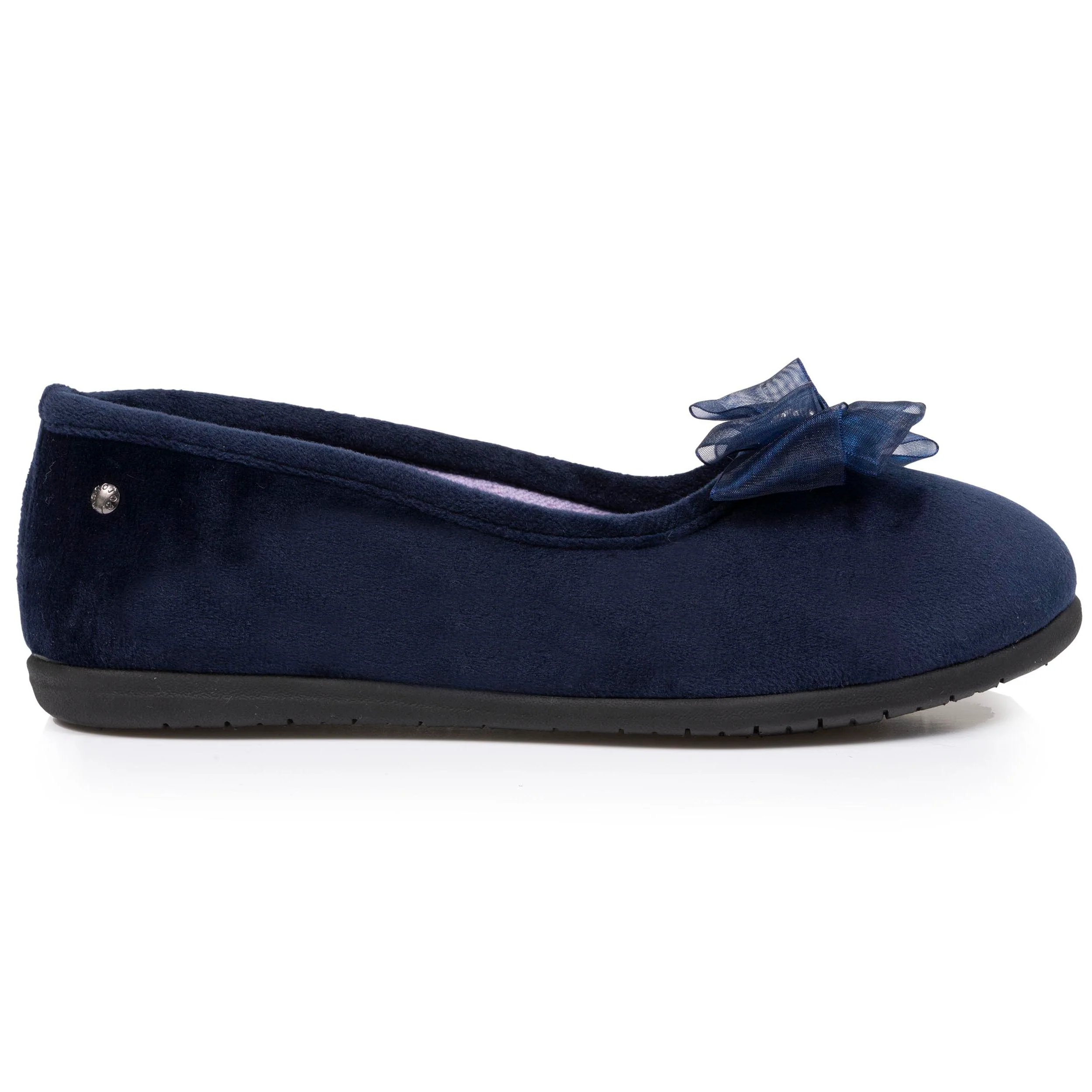 Chaussons ballerines Femme Bleu marine – Image 9