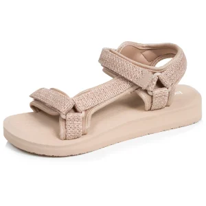 Sandales Femme Sport à talon Beige