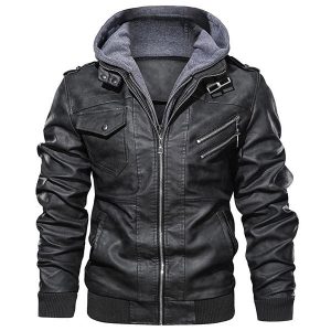 Blouson Aviateur Capuche